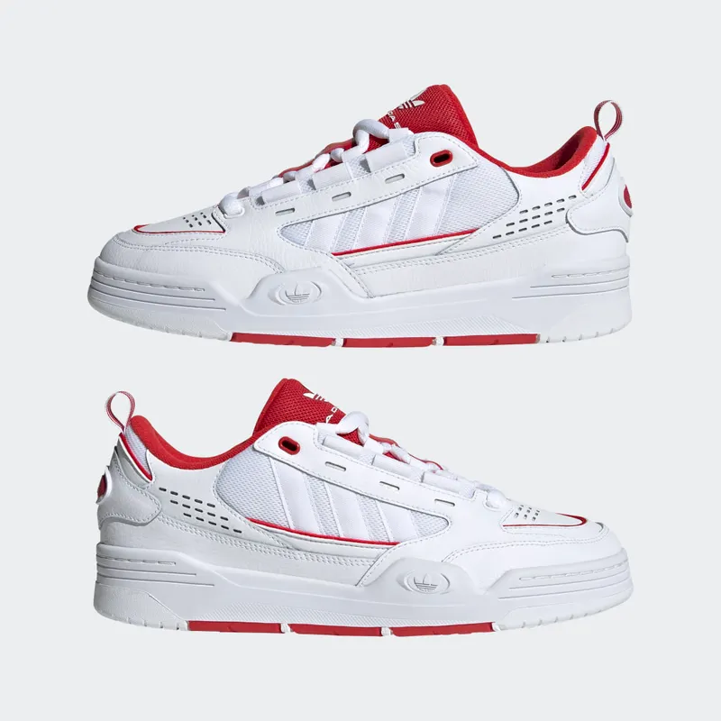 Adidas Adi2000 Cloud White / Cloud White / Collegiate Red (GY2082)