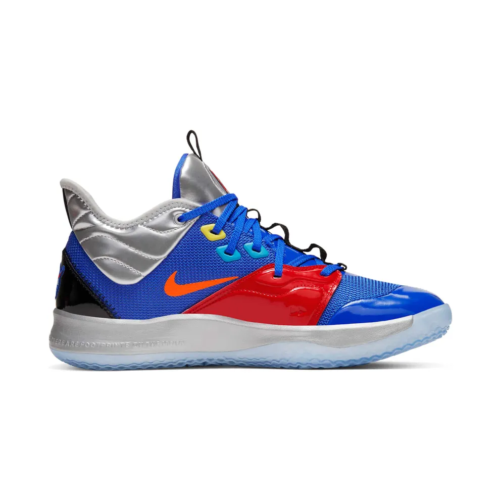 Nike PG 3 NASA Apollo 14 Royal/Silver-Orange-Red (CI2666-400)