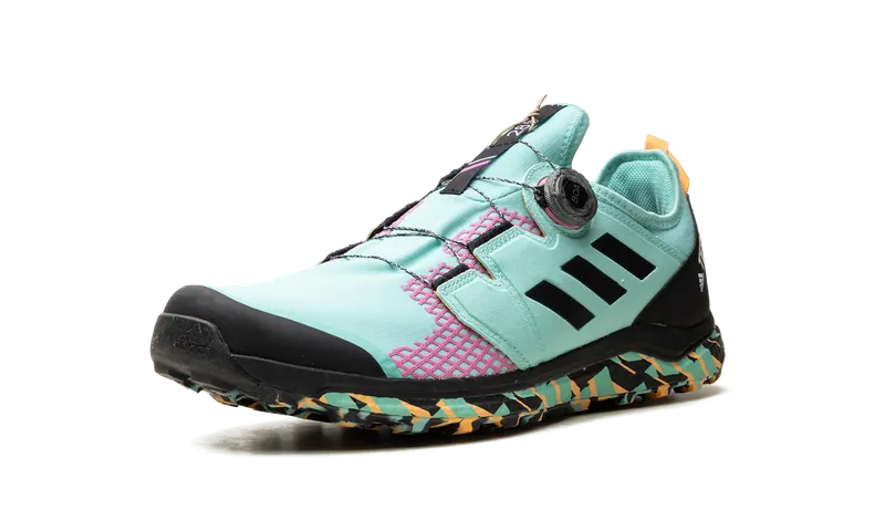 Adidas Terrex Agravic BOA® Trail Running Acid Mint / Core Black / Screaming Pink (FY9457)