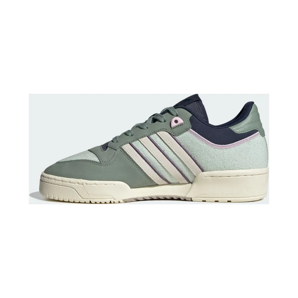 adidas Rivalry Low 86 Basketball Shoes Linen Green / Cream White / Silver Green (IG3040)