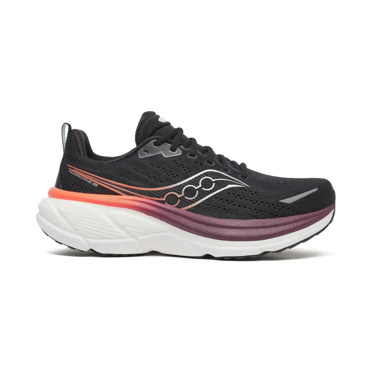 SAUCONY Hurricane 25 “Black / Crimson” (S21026-172)