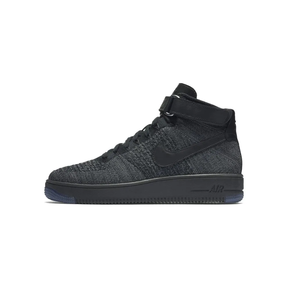 Nike Air Force 1 Ultra Flyknit Mid Dark Grey Black Dark Grey/Black (817420-001)