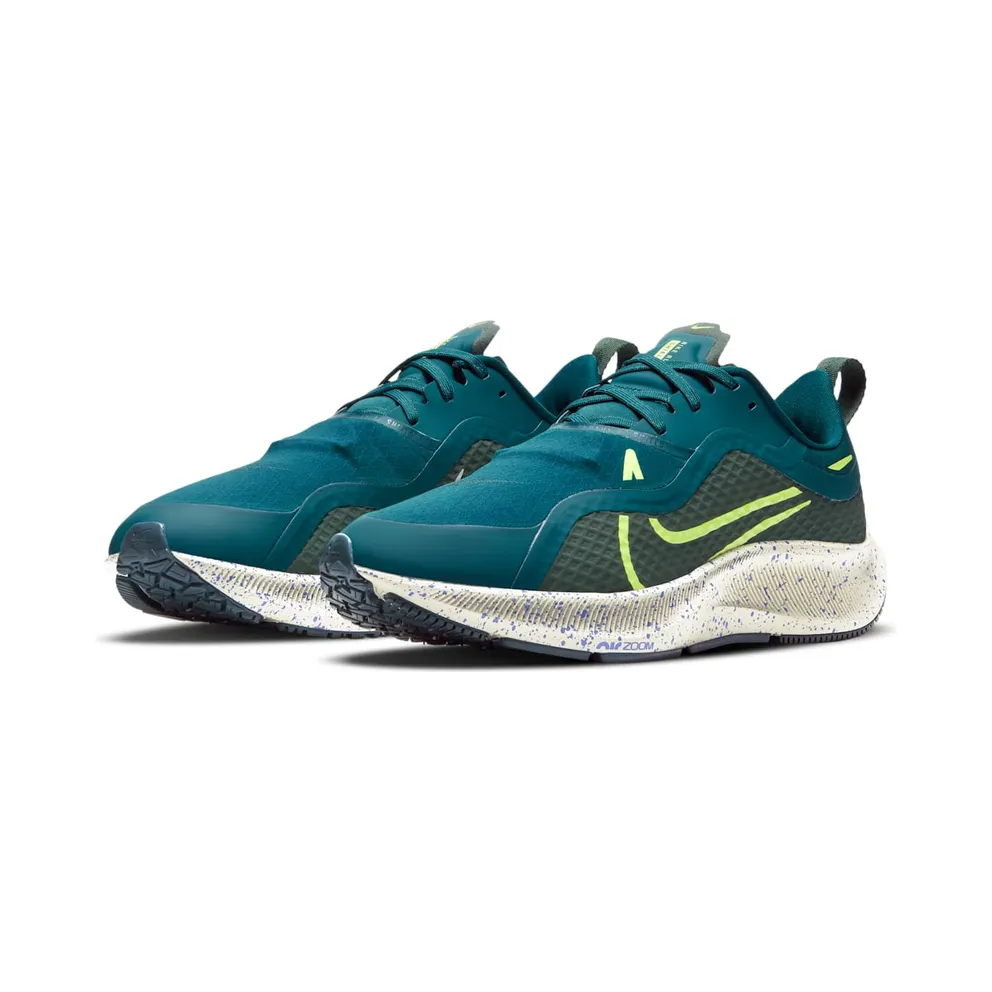 Nike Air Zoom Pegasus 37 Shield “Midnight Turquoise / Vintage Green / Astronomy Blue / Volt” (CQ7935-300)