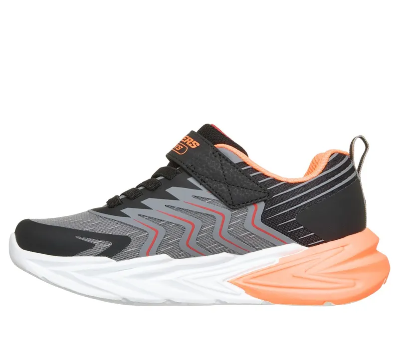 Skechers S-Lights: Flex-Glow Ultra – Prism-Pacer Sneaker Black/Houtskool