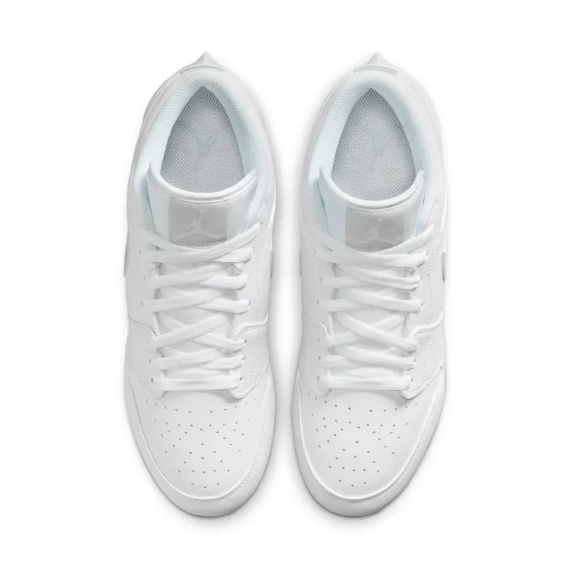 Jordan 1 Low TD Cleat “White Grey Fog” (FJ6245-101)