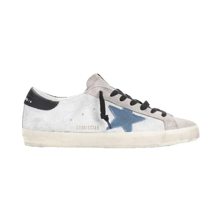 Golden Goose Super-Star White Blue Black (GMF00101.F006228.82723)