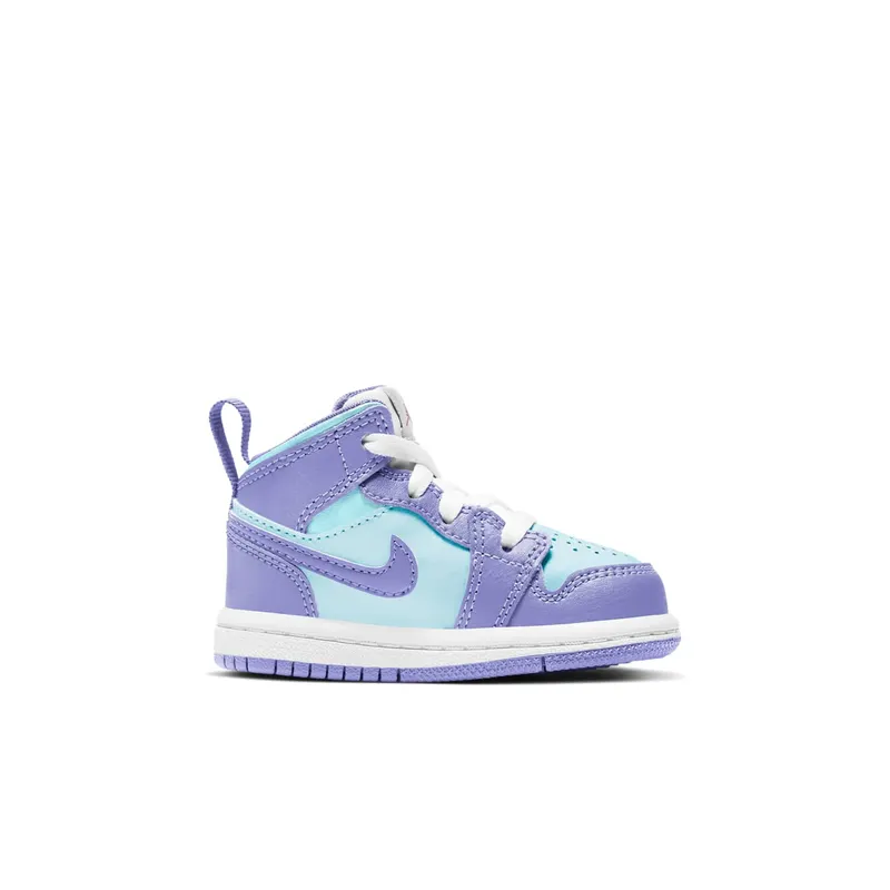 Jordan 1 Mid Purple Aqua (TD) (640735-500)