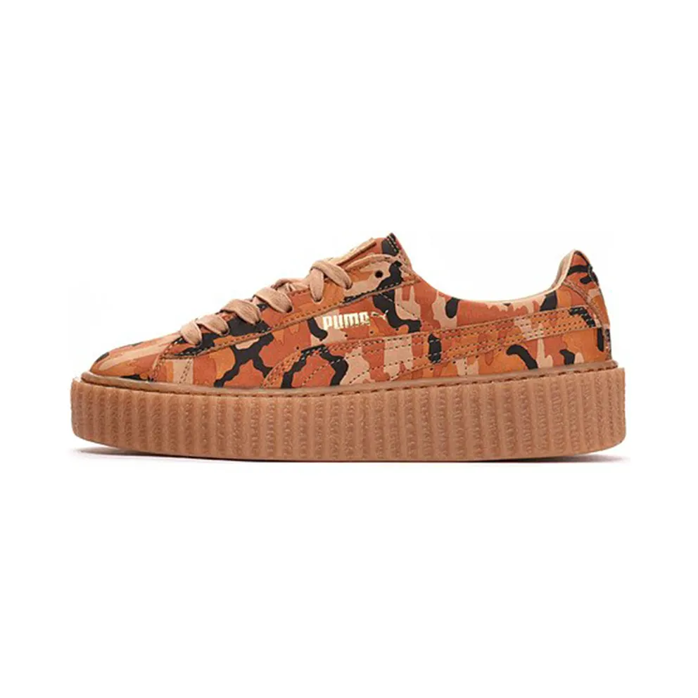 Puma Creepers Rihanna Fenty Camo (W) Orange/Orange/Oatmeal (362341-01)