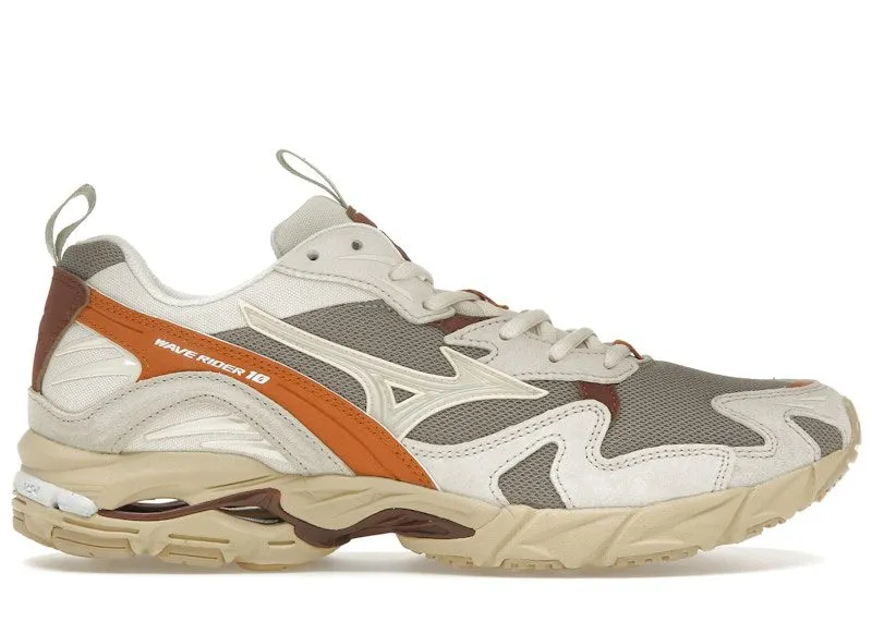 Mizuno Wave Rider 10 Vintage Khaki Sand Pumpkin Spice (D1GA247101)