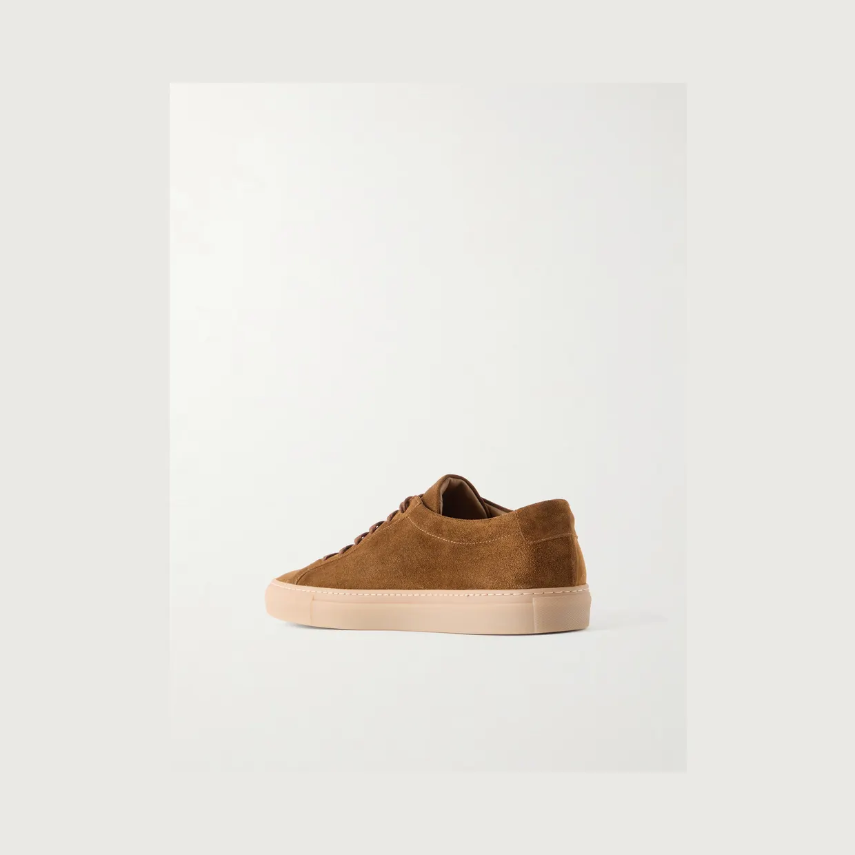 Common Projects Achilles Suede Sneakers Brown (2611) (4)
