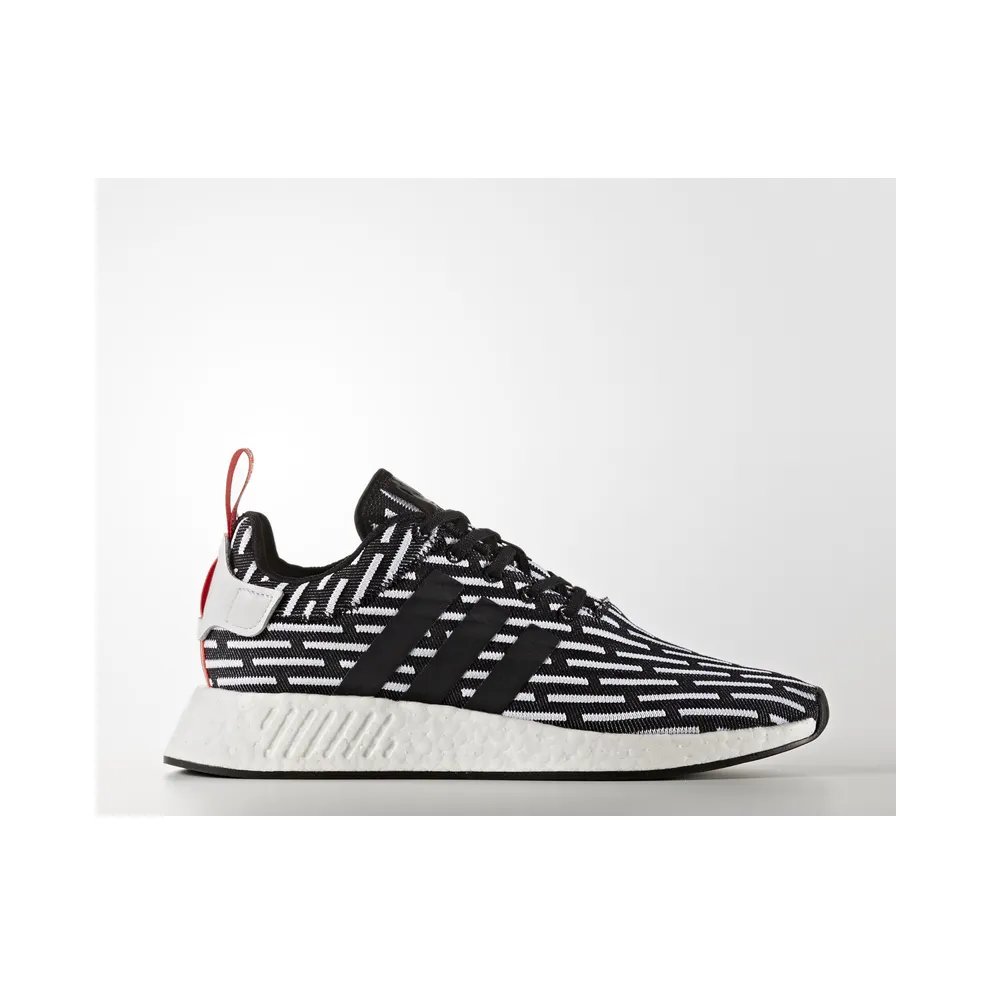 adidas NMD R2 Black White Core Black/Footwear White (BB2951)