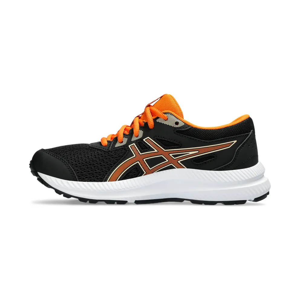 Asics Contend 8 Gs Black/Bright Orange (1014A259.007)