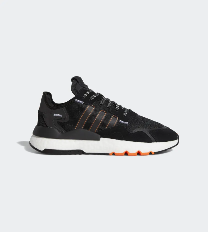 Adidas Nite Jogger ‘Solar Orange’ Core Black/Footwear White/Solar Orange (FW0187)