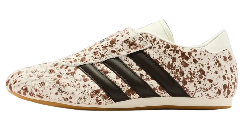 Adidas Taekwondo Womens “Pony Print – Off White Dark Brown” (KK4938)
