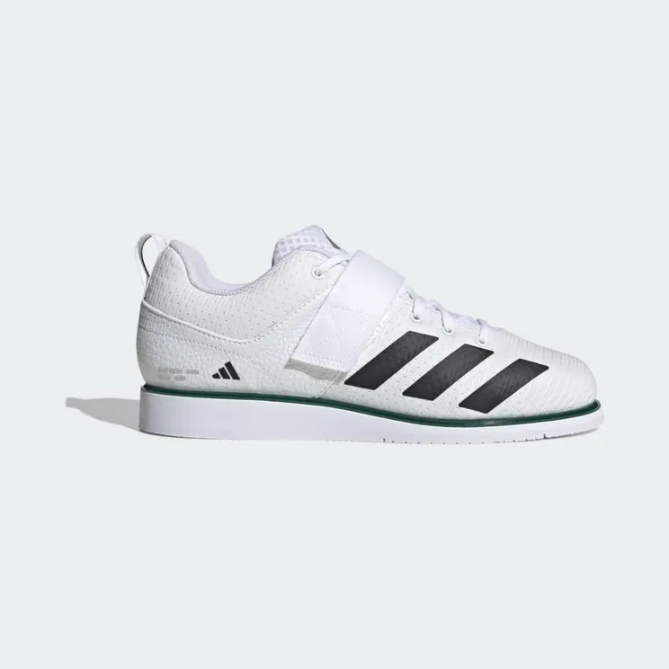 Adidas Powerlift 5 Weightlifting Cloud White / Core Black / Collegiate Green (IH8236)