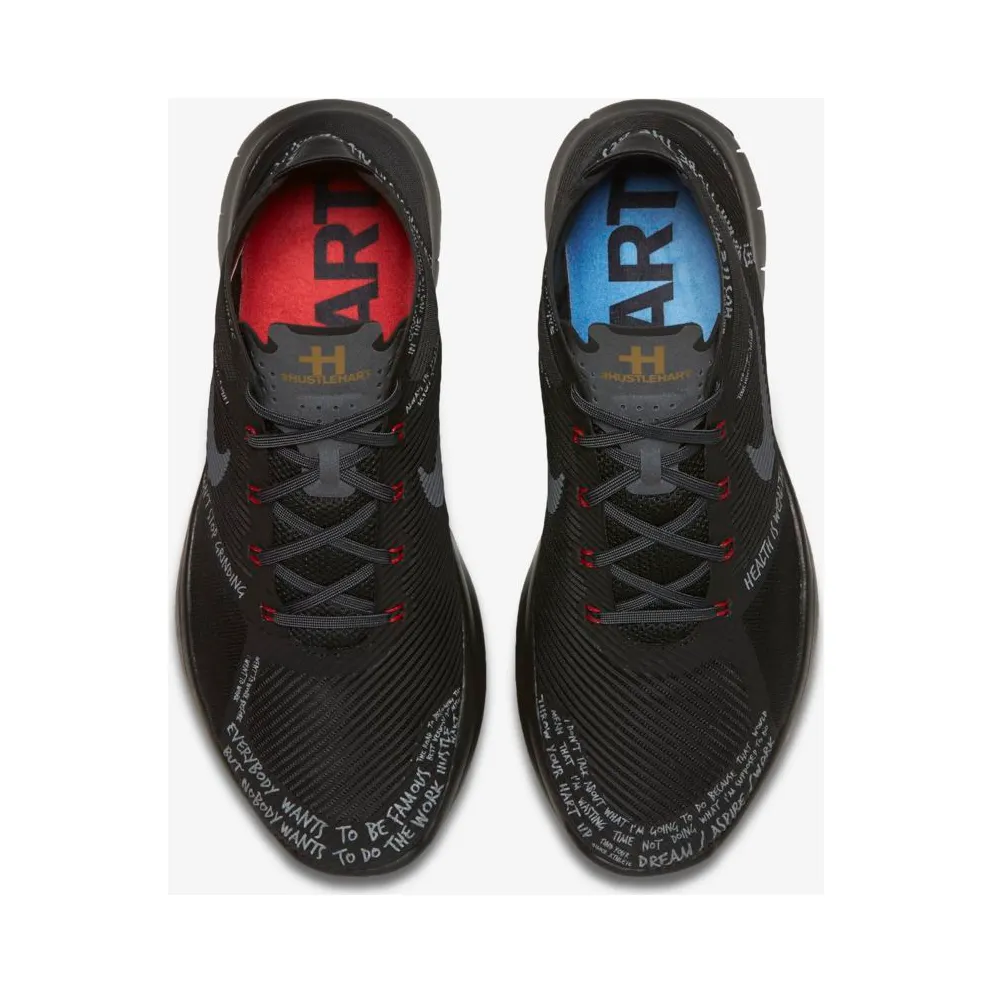 Nike Free Train Instinct Hustle Hart Black Black/Black-University Red (848416-001)