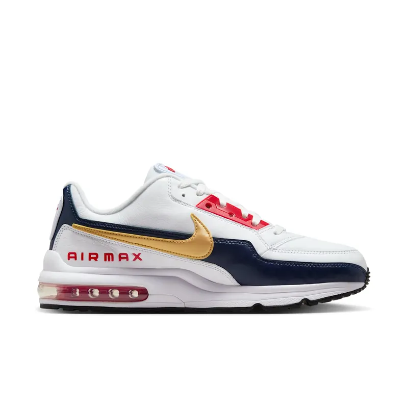 Nike Air Max LTD 3 PRM “White/Metallic Gold/Midnight Navy” (695484-186)