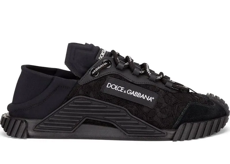 Dolce & Gabbana NS1 Low Top Black Lace (CK1837AX37280999)