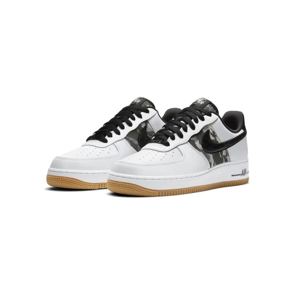 Nike Air Force 1 Low White Ripstop Camo Black Gum White/Black-Gum (CZ7891-100)