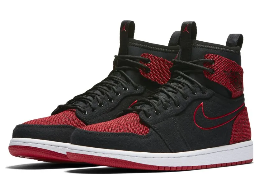 Air Jordan 1 Ultra High ‘Banned’ Black/Gym Red (844700-001)