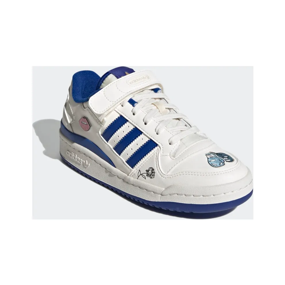 adidas Forum Low Chalk White / Collegiate Royal / Gold Metallic (FX6714)
