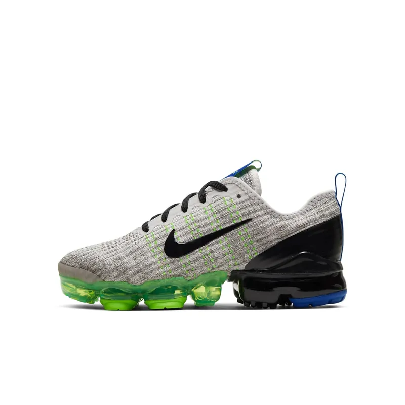 Nike Air Vapormax Flyknit 3 Vast Grey Volt (GS) (BQ5238-003)