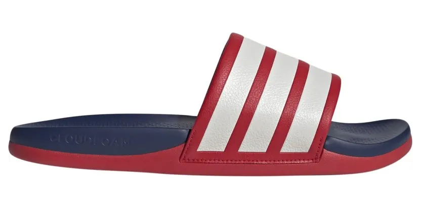 adidas Adilette Better Scarlet / Crystal White / Dark Blue (HQ2469)