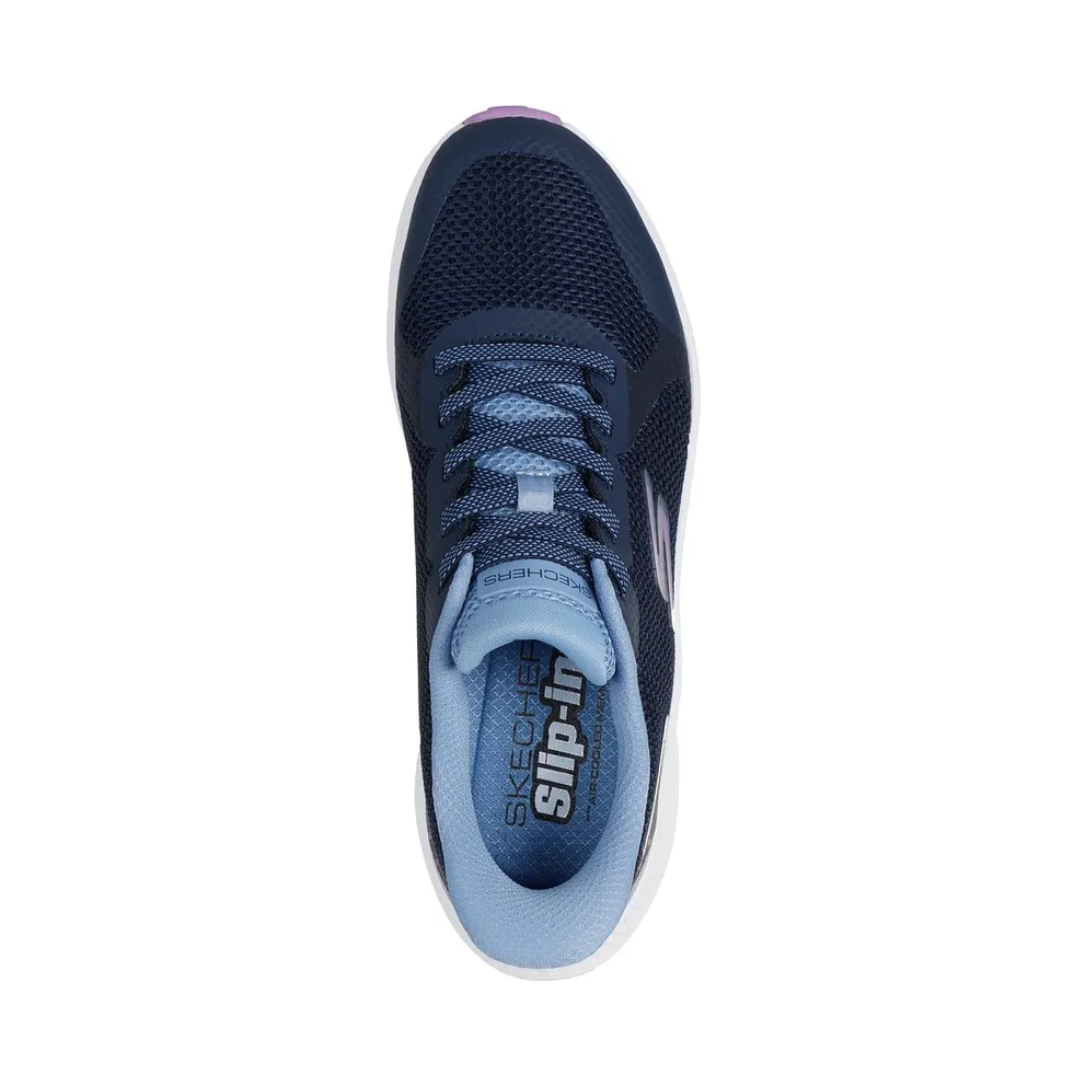 Skechers Slip-ins: GO RUN Consistent 2.0 – Captiva Sneaker Marine/Lavendel