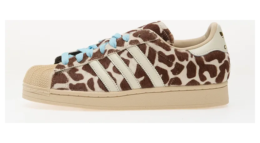 adidas Superstar II Cow Print Crystal Linen