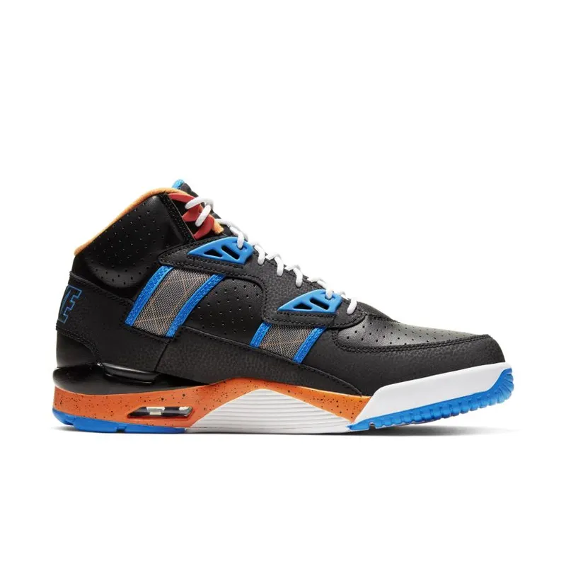 Nike Air Trainer SC High Black Blue Orange Black/Alpha Orange-Rust Factor (CU6672-001)