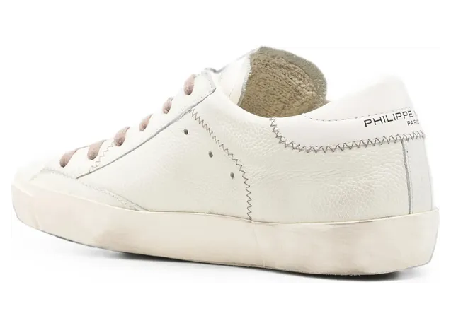 Philippe Model PRSX Low Logo-patch Panelled “White” (PRLD VZ08) (4)