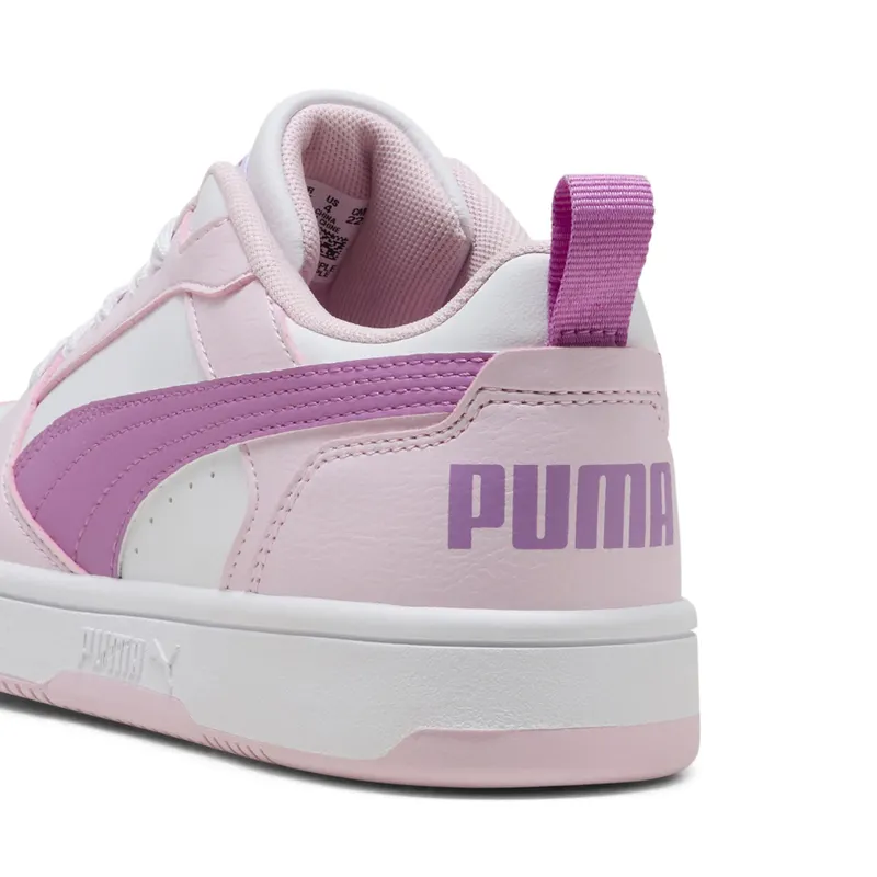 Puma Rebound V6 Lo “Pearl Pink / Mauve Pop / Puma White” (393833_35)