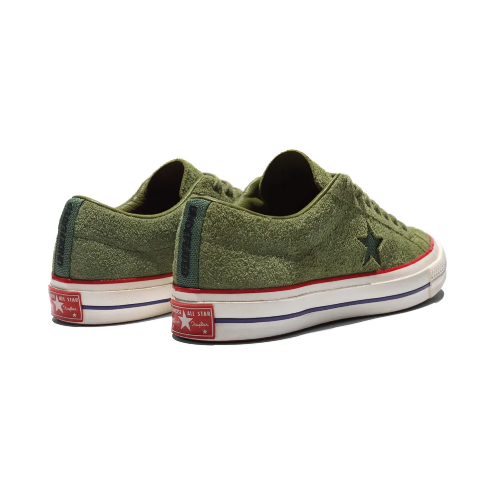 Converse One Star Ox Undefeated Olive Capulet Olive/High Risk Red (158894C)