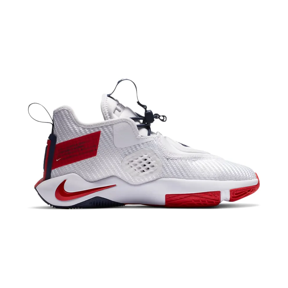Nike LeBron Solder 14 White University Red (CN8689-100)