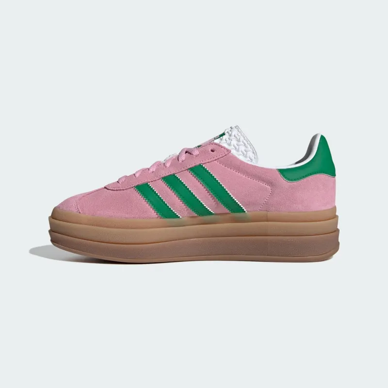 adidas Gazelle Bold True Pink / Green / Cloud White (IE0420)