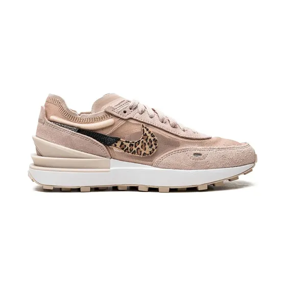 Nike Waffle One Fossil Stone Leopard Sneakers – Rosa (DJ9776)