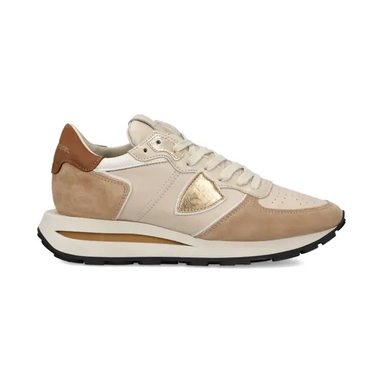 Philippe Model Paris Tropez Haute Low mit Triangel-Motiv Nude (TKLDVD01)