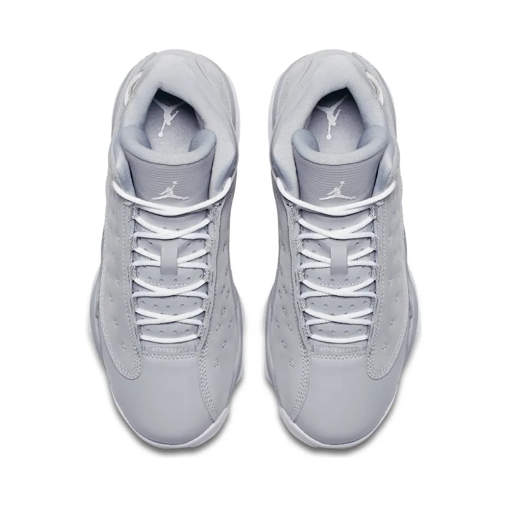 Jordan 13 Retro Wolf Grey Deadly Pink (GS) (439358-018)