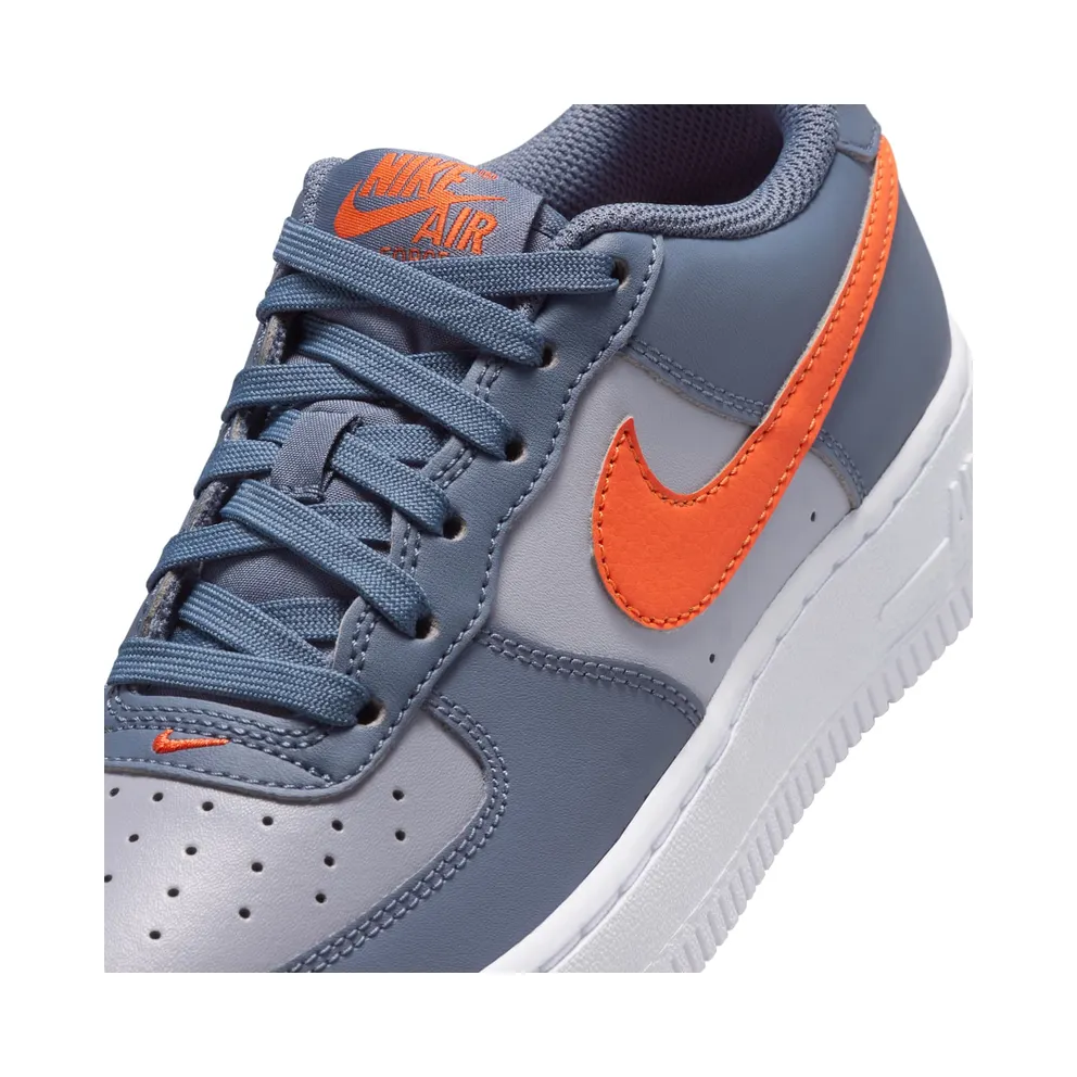 Nike Air Force 1 Low GS “Cement Grey Light Carbon Orange” (CT3839-008)