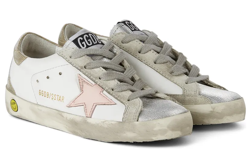 Golden Goose Kids White Super-Star Classic Spur Sneakers (GYF00102.F002020.81294) (4)