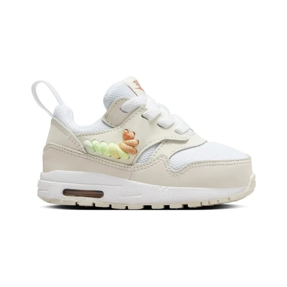 Nike Air Max 1 SE EasyOn White Summit White Terra Blush Multi-Color (FN4785-100)