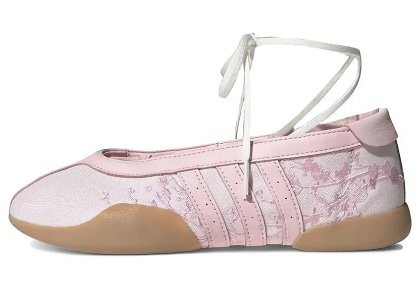 adidas Taekwondo Mei Ballet Pink Floral Embroidery (JQ9676)
