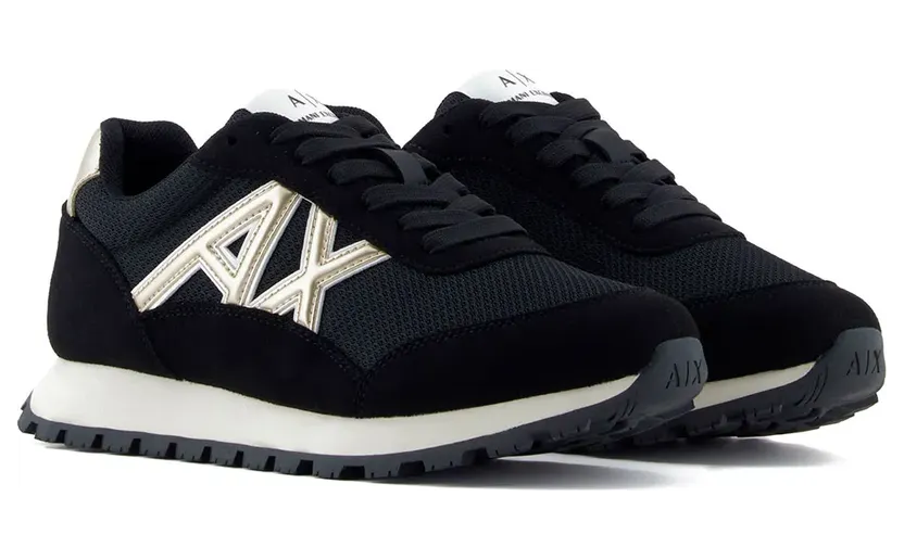 Armani Exchange Armani sneaker Goud / Zwart / Wit (XW002150AF19388MC07740)
