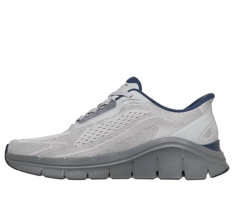 Skechers Slip-ins Relaxed Fit: Flex – Zayder Sneaker Grey/Marine