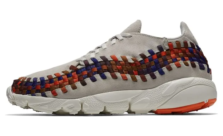 Nike Air Footscape Woven Light Bone Rainbow 2016 (874892-002)