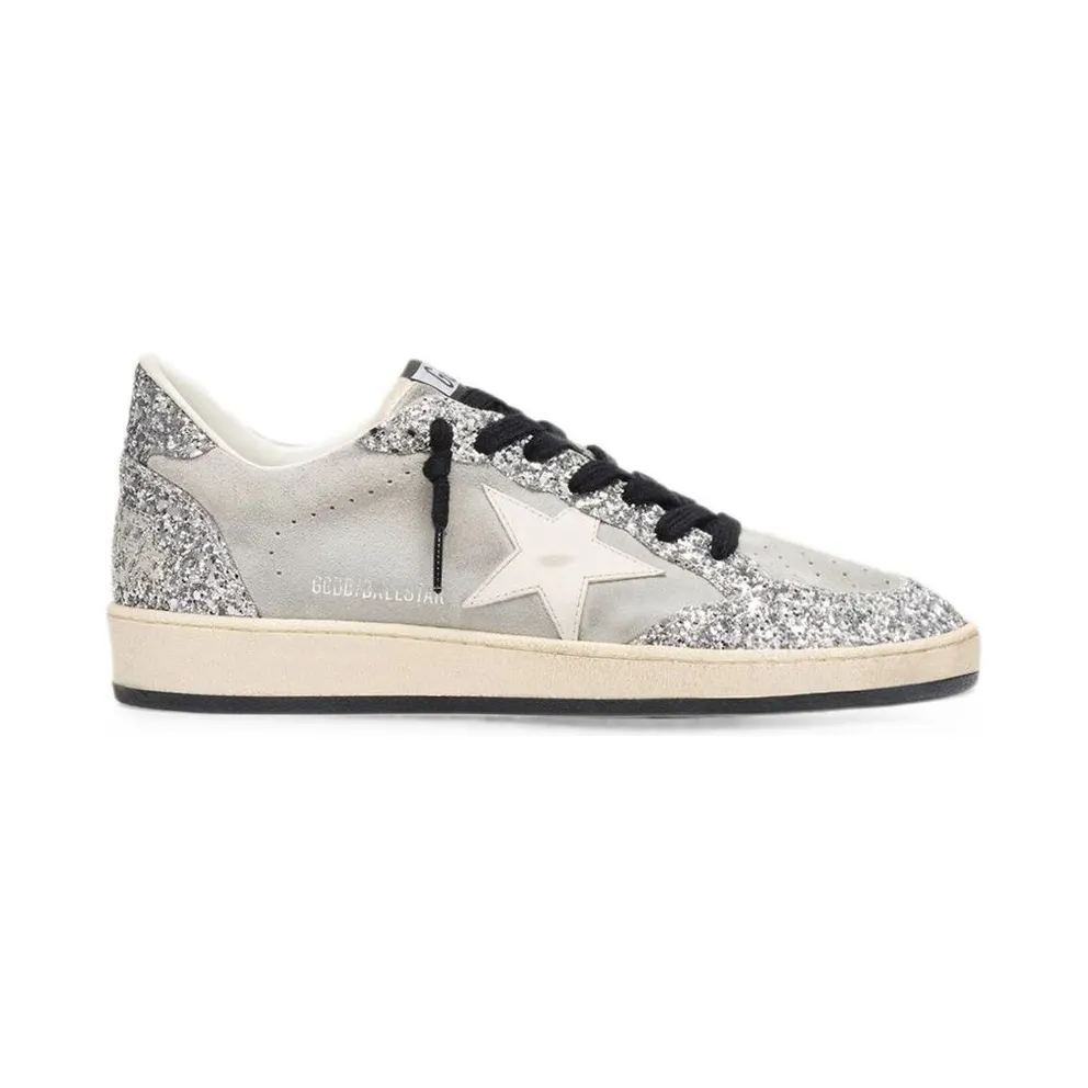 Golden Goose Ballstar Gwf00117.F008723.60379 Grey / Silver / White