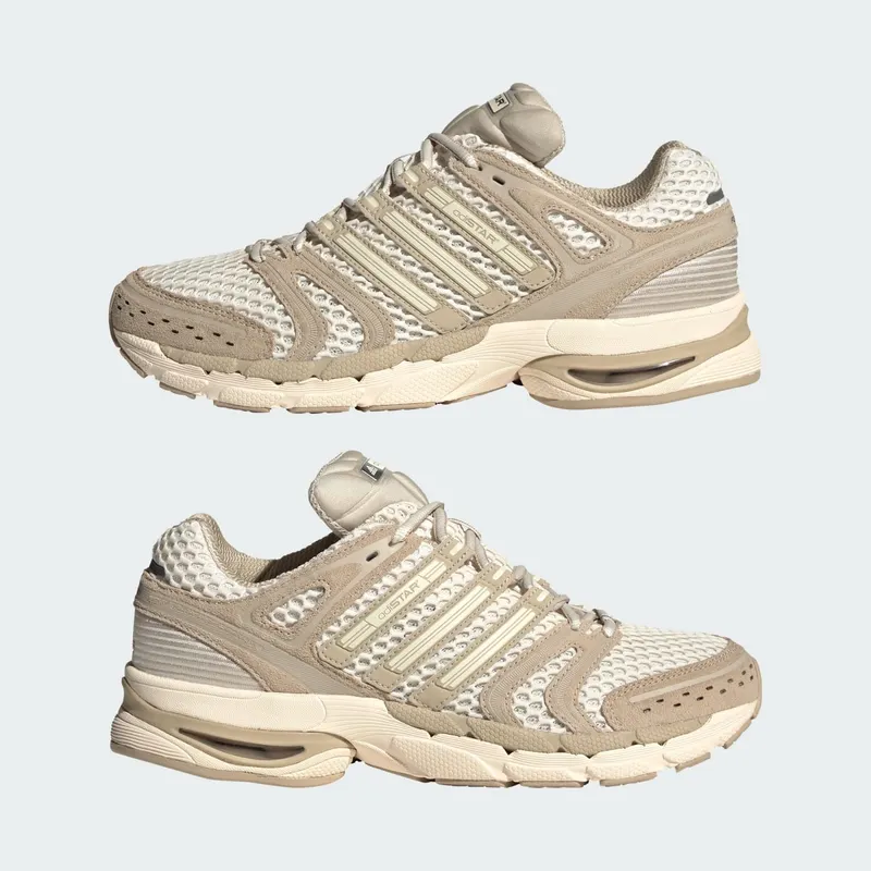 Adidas ADISTAR CONTROL 5 Shoes Khaki Three / Alumina / Iron Metallic (LA1296)