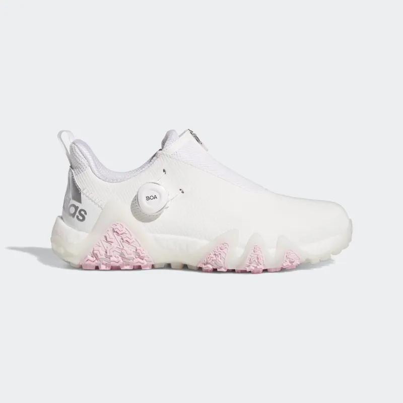 adidas Codechaos 22 BOA Spikeless Cloud White / Silver Metallic / Clear Pink (GX3944)