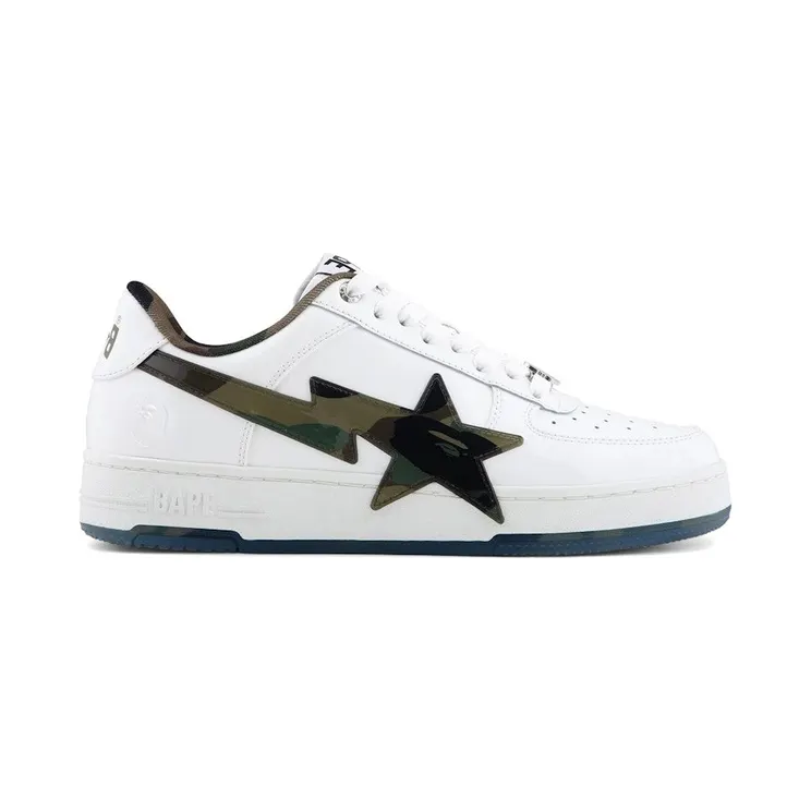 A Bathing Ape Bape Sta OS #2 White Camo (1L30-191-309)