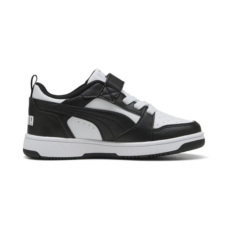 Puma Rebound V6 Lo “Puma White / Puma Black” (397419_01)